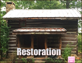 Historic Log Cabin Restoration  Utica, Ohio